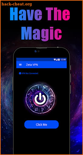 Zeta VPN screenshot