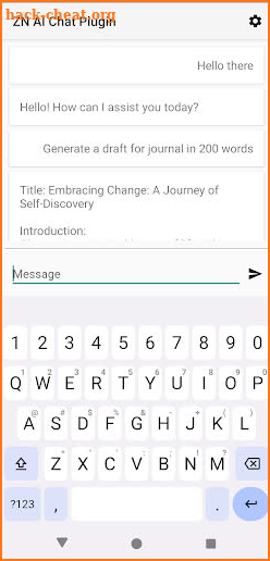 Zettel Notes: AI Chat Plugin screenshot