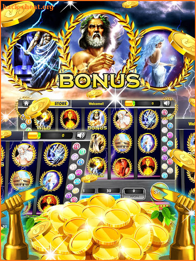 Zeus jackpot slots: Free screenshot