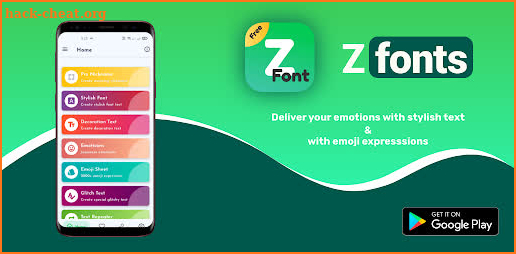 zFont - Stylish zFont & Symbols screenshot