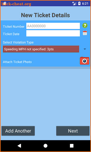 Ziff Traffic Law screenshot