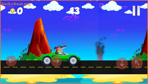 Zig and Sharko Driving screenshot