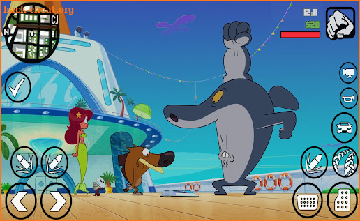 Zig And Sharko Fight Adventure screenshot