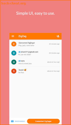 ZigZag - Chat Anonymously screenshot