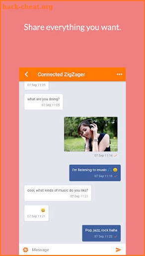 ZigZag - Chat Anonymously screenshot