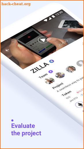 Zilla - The Crypto Asset Marketplace screenshot