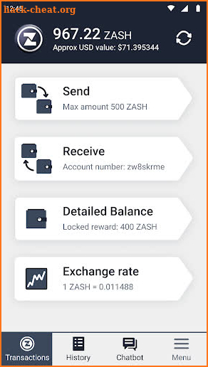 ZIMBOCASH screenshot