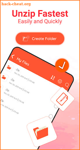 Zip App - Unzip and Zip Files Profession screenshot