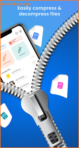Zip App: Zip Extractor, File Compressor & Unrar screenshot
