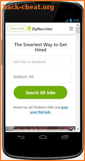 ZipRecruiter - Desktop Version screenshot