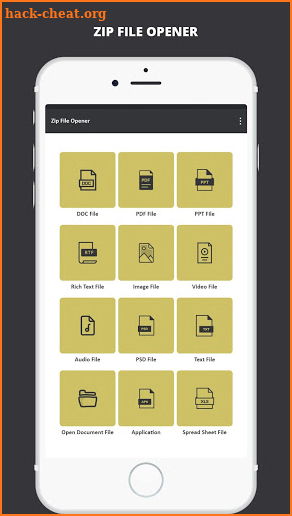 Zip/Unzip File Reader - Zip File Manager screenshot