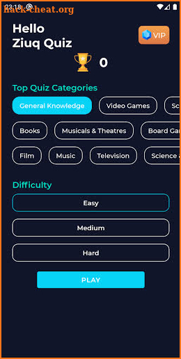 Ziuq Quiz screenshot