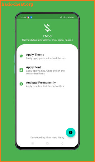 zMOD - Theme & Font Installer [Vivo, Oppo, Realme] screenshot