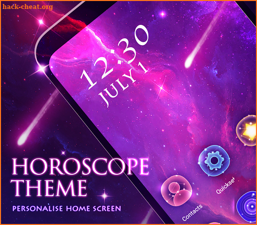 Zodi Launcher - Themes & Horoscope screenshot