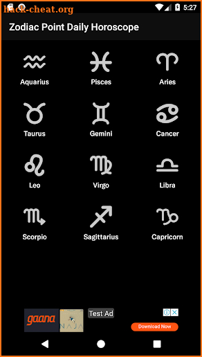 Zodiac Point Daily Horoscope screenshot