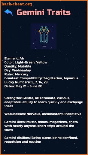 Zodiac Sign screenshot