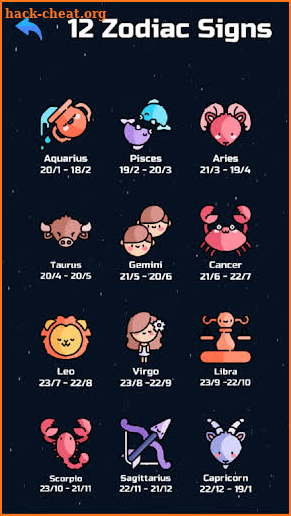 Zodiac Sign screenshot