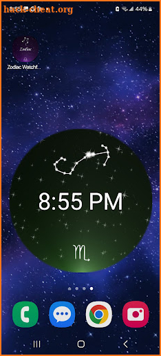 Zodiac Watch Face (7-12) screenshot