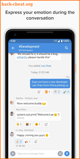 Zoho Cliq - Team Communication & Collaboration App screenshot