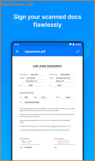 Zoho Scanner - Scan PDF & E-Sign screenshot