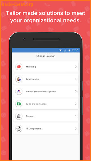 Zoho Solutions screenshot