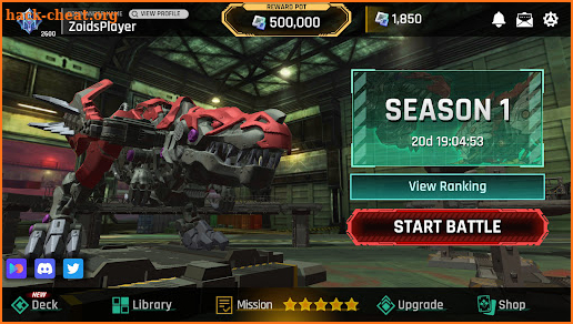 ZOIDS WILD ARENA screenshot