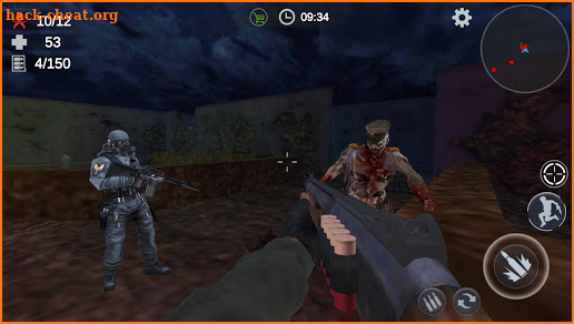 Zombie 3D Survival - Offline Gun Shooting Games screenshot