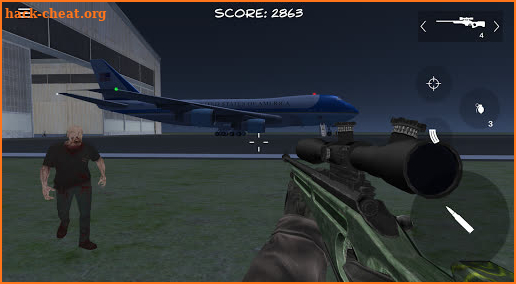 Zombie Attack Whitehouse screenshot