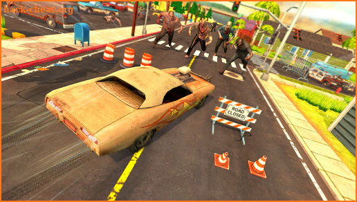 Zombie Car Crusher: New Zombie Apocalypse Games screenshot