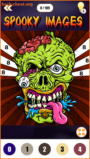 Zombie Coloring - Color by Numbers & Drawing Art screenshot