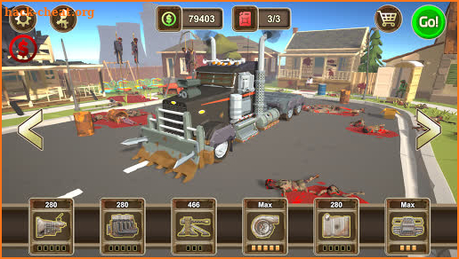 Zombie Crush Driver: Survive the apocalypse screenshot