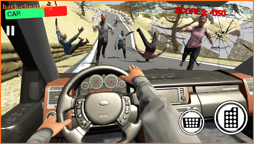 Zombie Crush Hill Road Drive screenshot