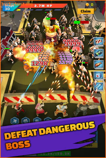 Zombie Defender: Idle TD & Mow zombies screenshot