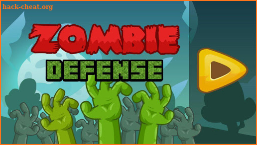 Zombie Defense - Funny game for children screenshot