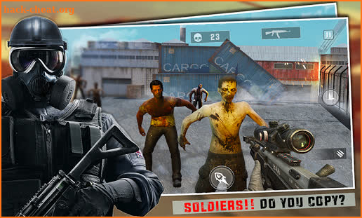 Zombie Gun Shooting Strike: Critical Action Games screenshot