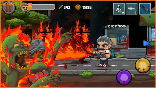 Zombie Hunt - Walking in town, shoot and fighting screenshot