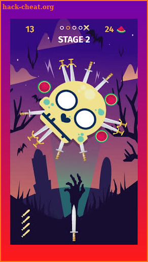 Zombie Knife Thrower screenshot