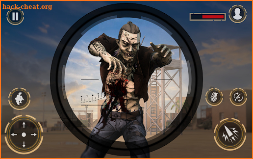 Zombie Shooter Frontier Sniper Survival Battle screenshot