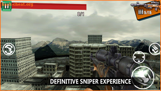 Zombie Sniper 3D Shooting Game - The Killer. screenshot