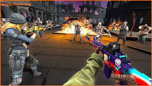 Zombie Survival Warfare - Zombie Shooting Game screenshot