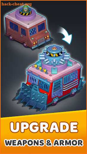 Zombie Van: Idle Tower Defense screenshot