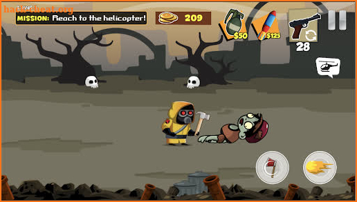 Zombie War Battle screenshot