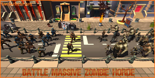 Zombie War Dead Combat screenshot