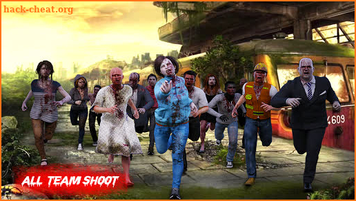 Zombie War Shooting - Commando Zombie Shooter Game screenshot