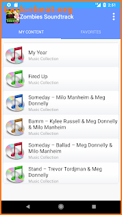 Zombies Soundtrack Songs screenshot