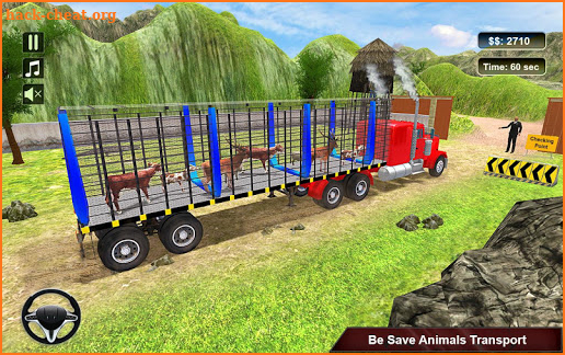 Zoo Animal Transporter Truck 3D Game screenshot