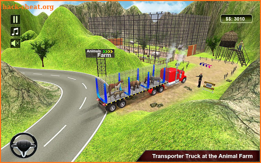 Zoo Animal Transporter Truck 3D Game screenshot