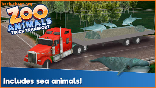 Zoo Animals Transport Truck Simulator screenshot