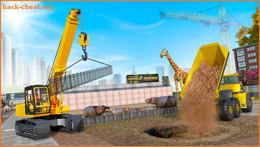 Zoo Construction: Heavy Excavator Truck Driving screenshot