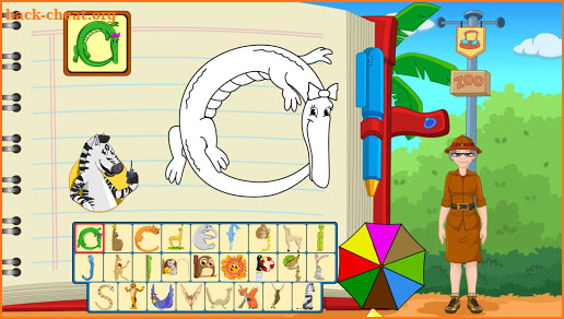 Zoo-phonics 1. The Address Book screenshot